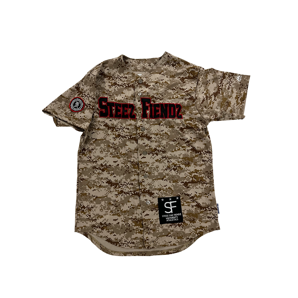 Digital Camo Baseball Jersey – Steez Fiendz