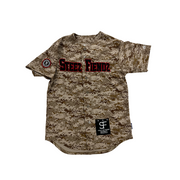 Digital Camo Baseball Jersey