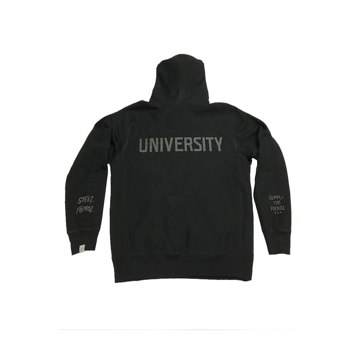 BLACK 3M STF.U HOODIE