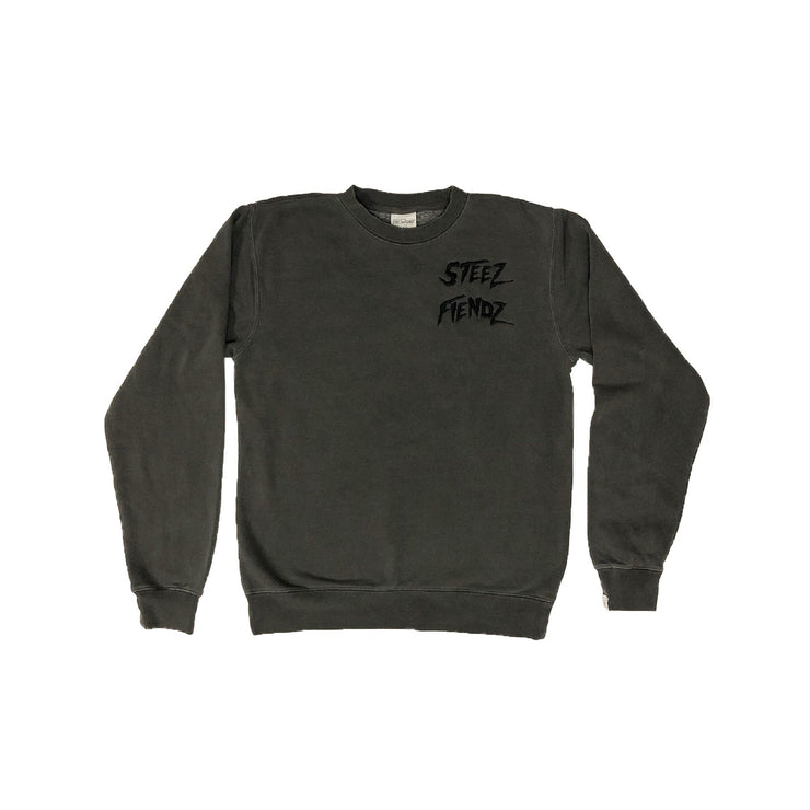 Steez Mania Pigment Dyed Crewneck
