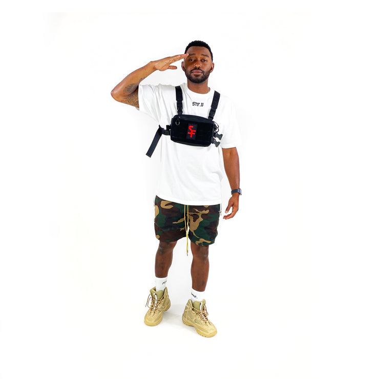 Velcro Logo Chest Rig Bag