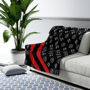 Couture Pattern Fleece Blanket